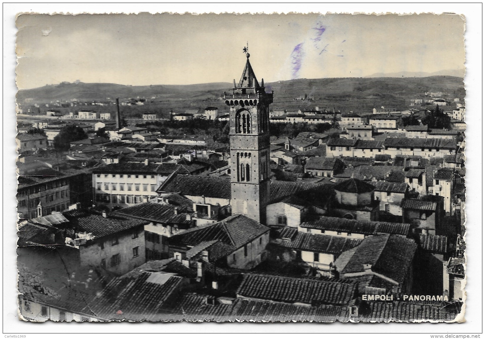 EMPOLI PANORAMA  VIAGGIATA FG - Empoli