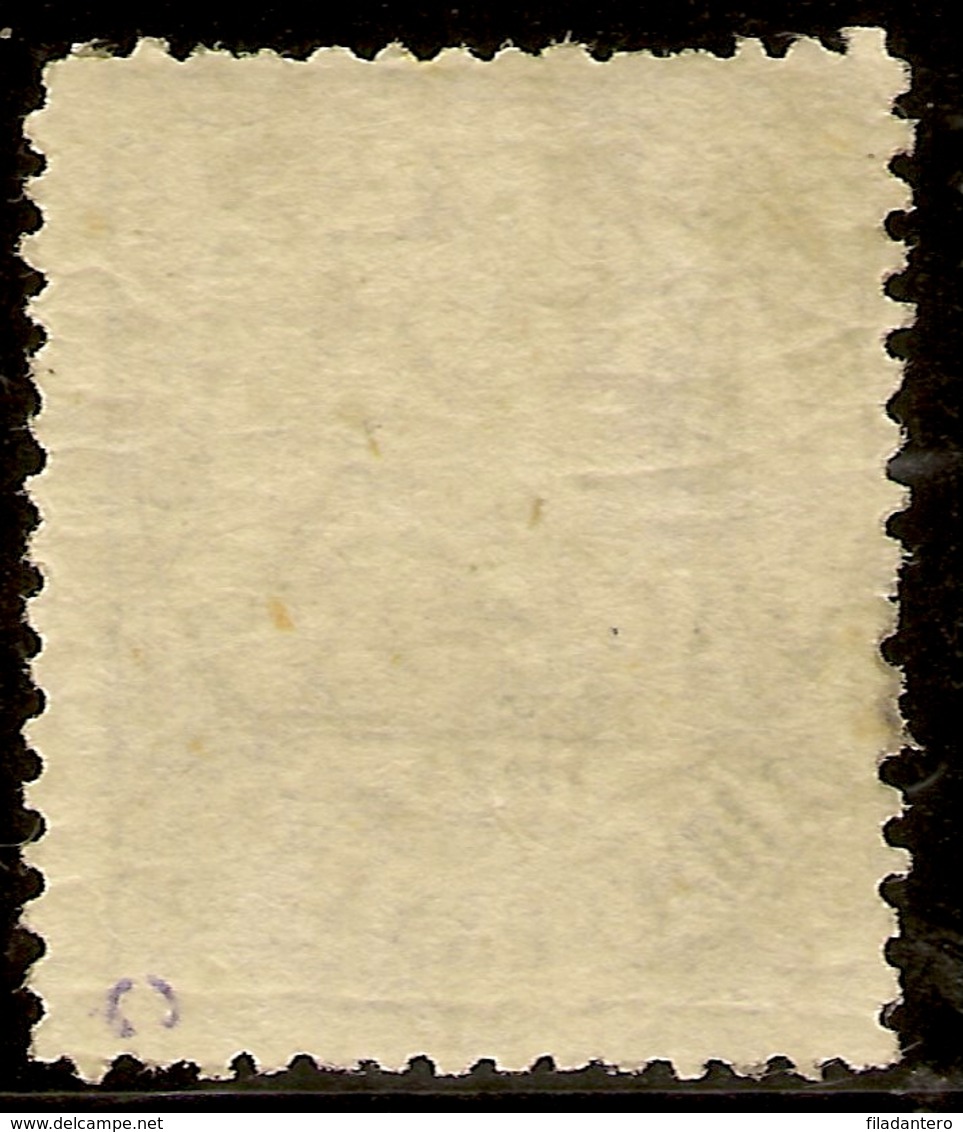Edifil  145*   10 Céntimos Azul  Alegoría Justicia   1874   NL1068 - Used Stamps