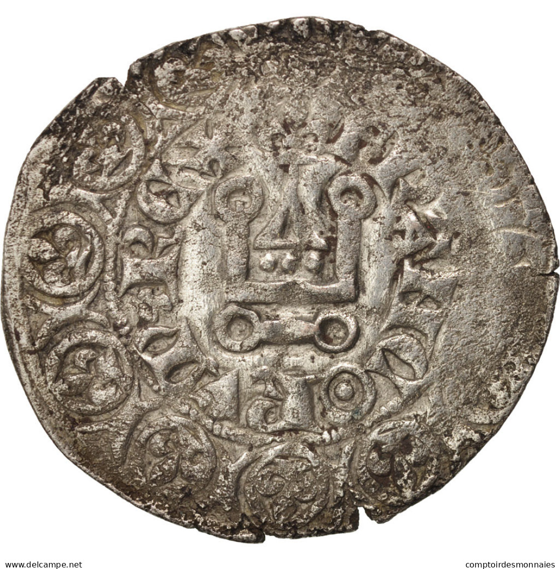Monnaie, France, Jean II Le Bon, Gros Blanc, TTB, Billon, Duplessy:309A - 1350-1364 John II The Good