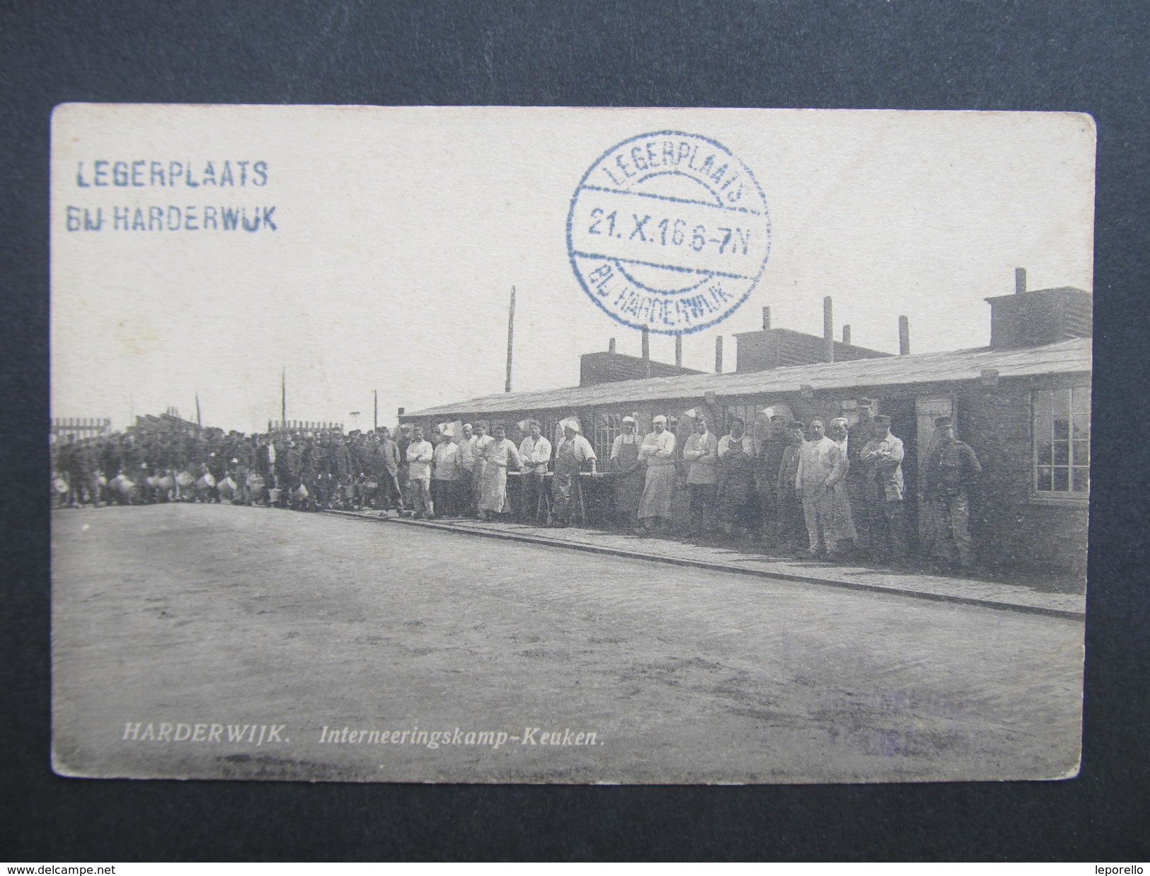 AK HARDEWIJK Legerplaats Keuken 1916   ////  D*21851 - Harderwijk