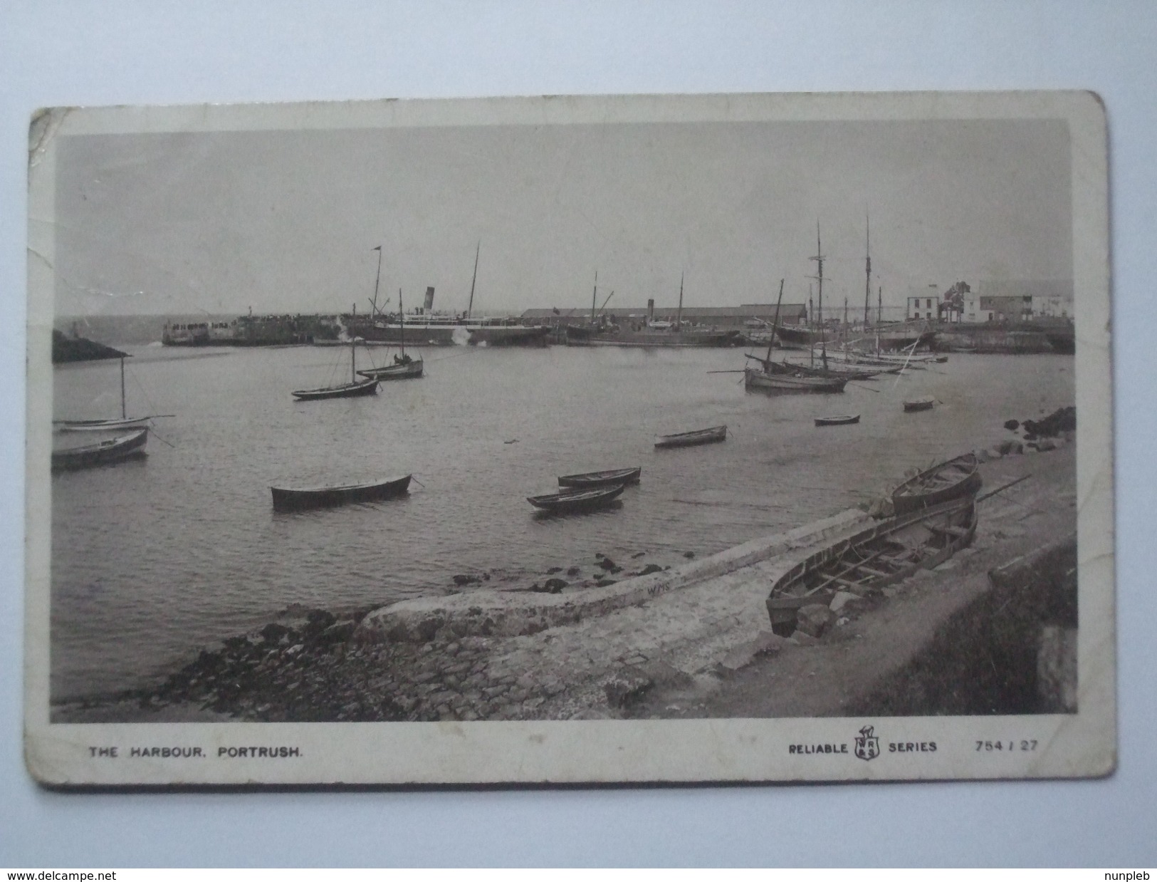 GB - NORTHERN IRELAND - Portrush - Harbour - 1908 - Antrim