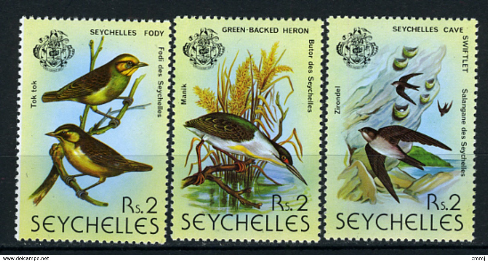 1979 - SEYCHELLES -  Catg. Mi. 430/431+433 - NH - (CAT85635.5) - Seychelles (1976-...)