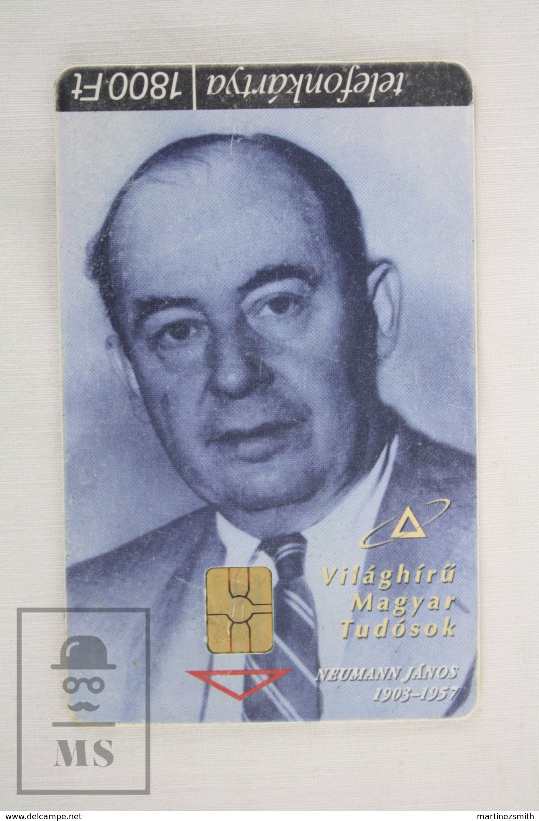 Collectible Characters Topic Phone Card - Hungary - Mathematical Neumann Janos - Personajes