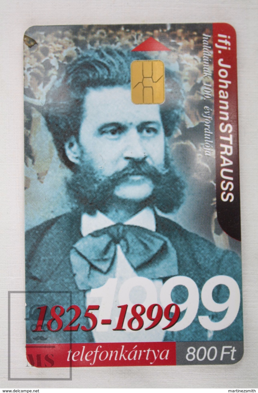 Collectible Characters Topic Phone Card - Johann Strauss - Personaggi