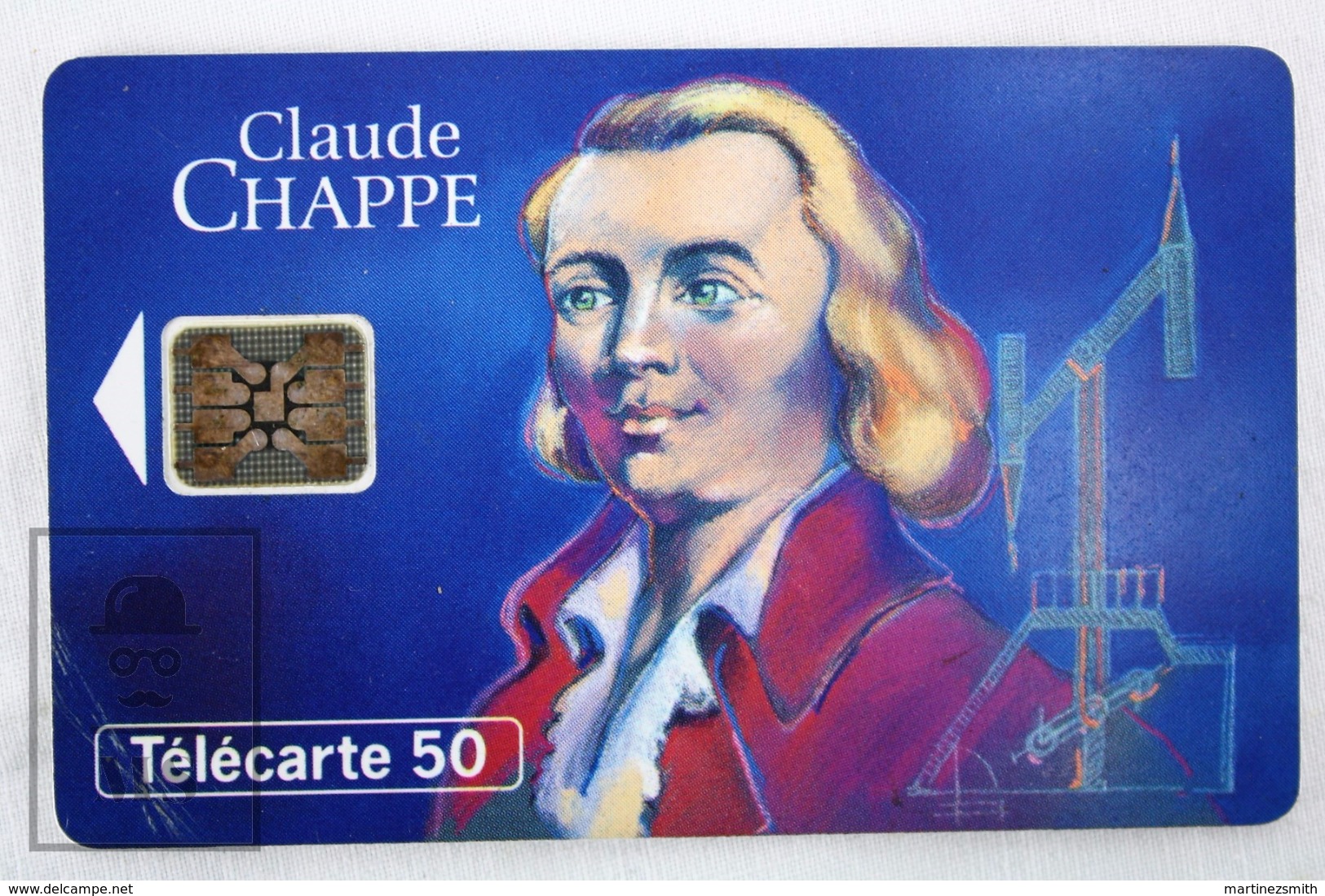 Collectible Characters Topic Phone Card - France Telecom - Claude Chappe - Personajes