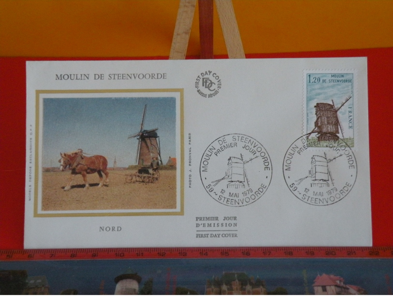 FDC > 1970-1979 > Le Moulin De Steenvoorde - 59 Steenvoorde - 12.5.1979 - 1er Jour. Coté 2 &euro; - 1970-1979