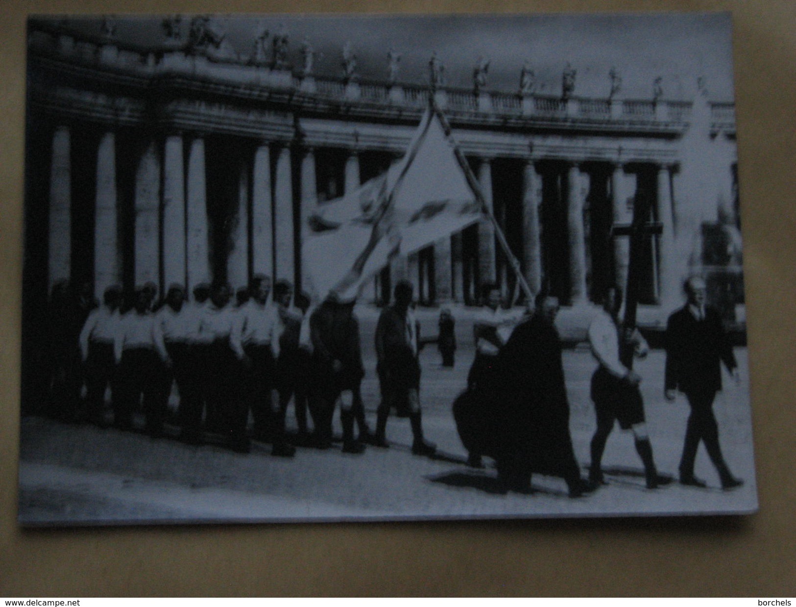 AK1305 &ndash; Romfahrt Der Führerschaft Der Junschar, Bezirk Dortmund &ndash; Ostern 1937 Fotokarte Hinten Bedruckt - Dortmund