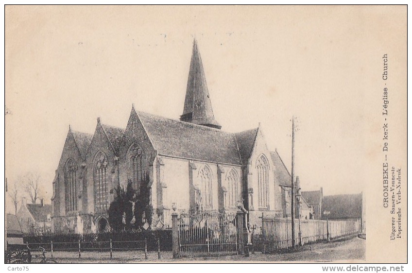 Belgique - Poperinge Crombeke - Eglise - Poperinge