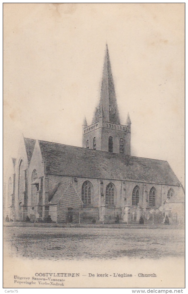 Belgique - Oostvleteren - Eglise Kerk - Vleteren
