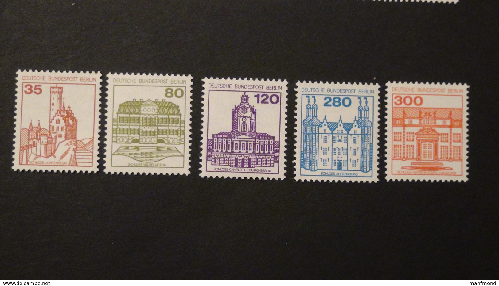 Germany - Berlin - 1982 - Mi.673-77A**MNH - Look Scan - Ongebruikt