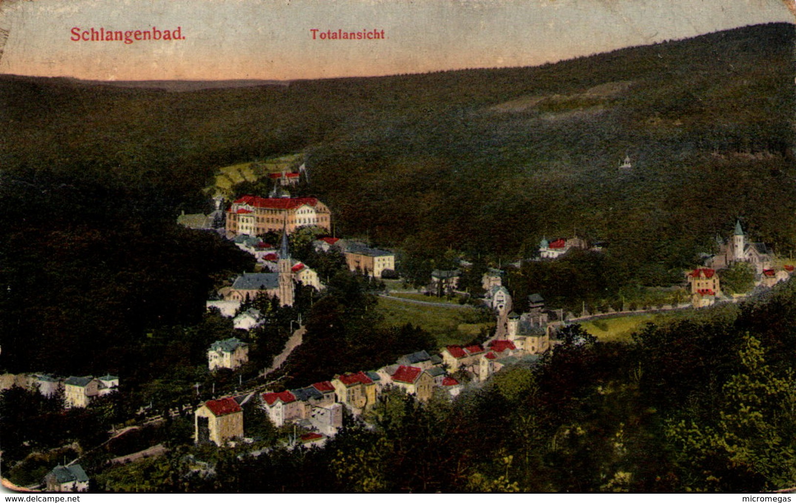 SCHLANGENBAD - Totalansicht - Schlangenbad