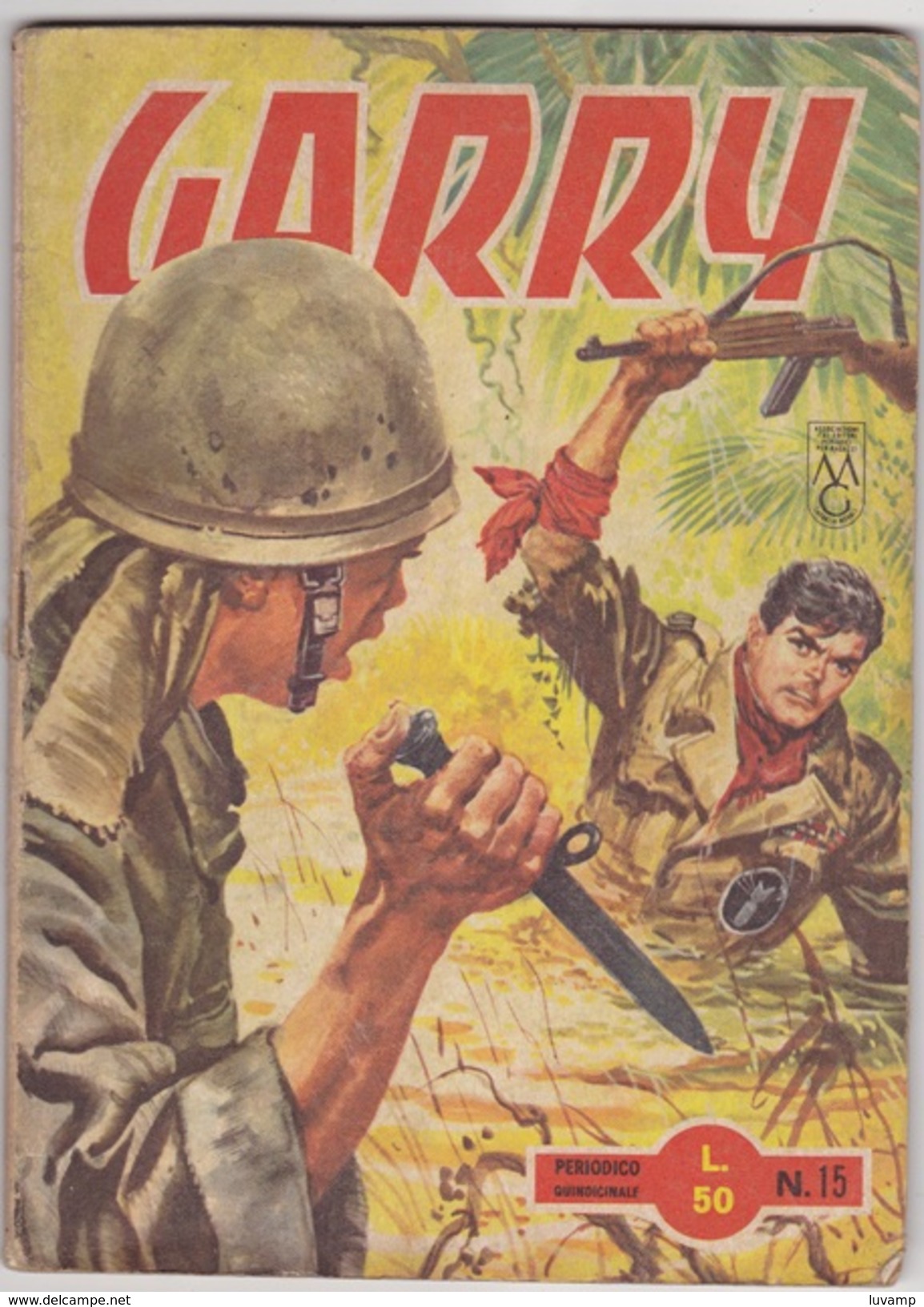 GARRY -  EDIZIONE  DARDO. -N. 15   DEL 1  FEBBRAIO 1966 ( CART 38) - Guerre 1939-45