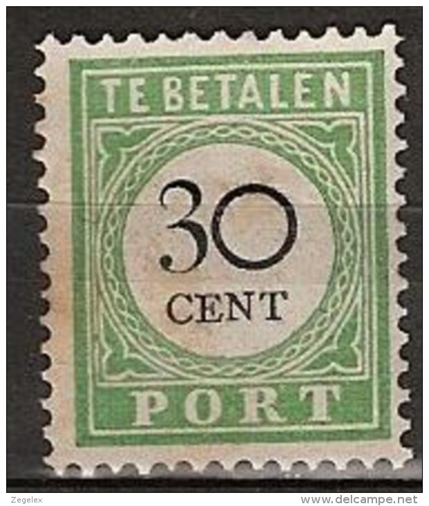 Curacao 1892-1898 Port 30 Ct NVPH 18 Ongestempeld. See Description - Curaçao, Nederlandse Antillen, Aruba