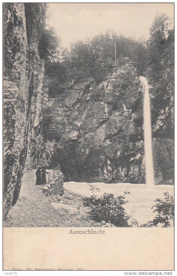 Suisse - Aareschlucht Bei Meyringen Und Innertkirchen Im Haslital - Chute D'eau - Innertkirchen