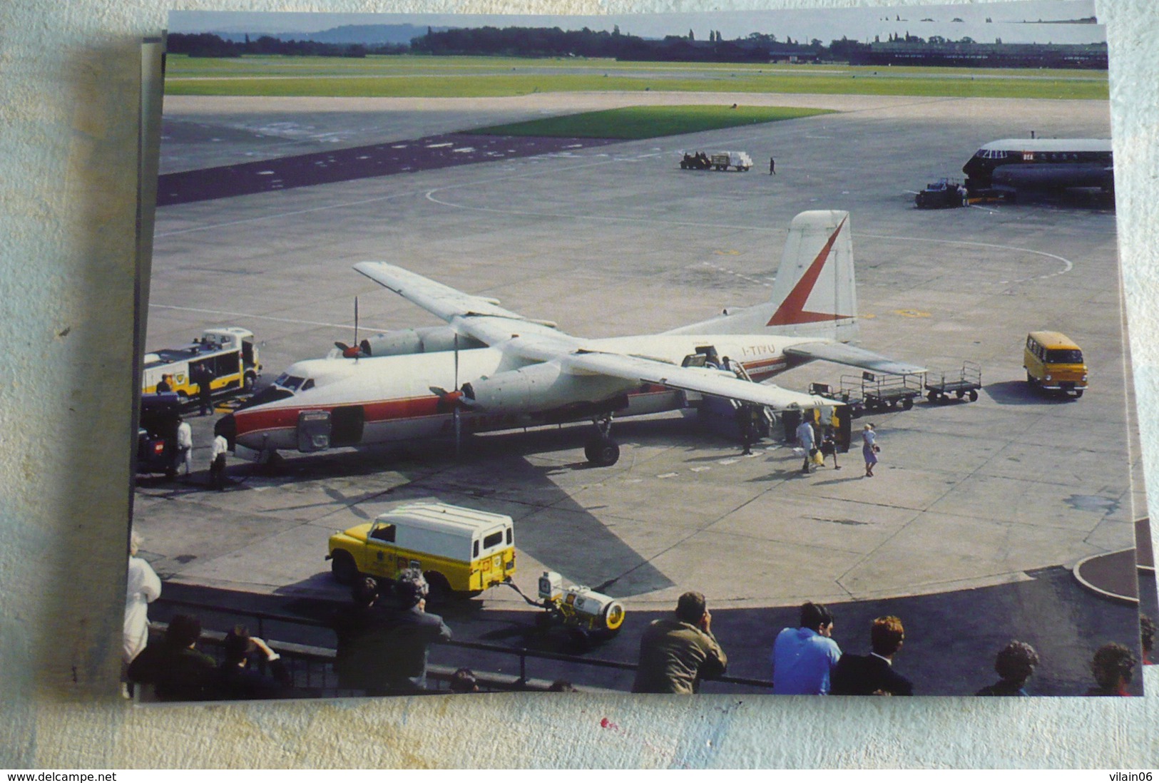 ITAVIA  HERALD   I TIVU   MANCHESTER AIRPORT - 1946-....: Era Moderna