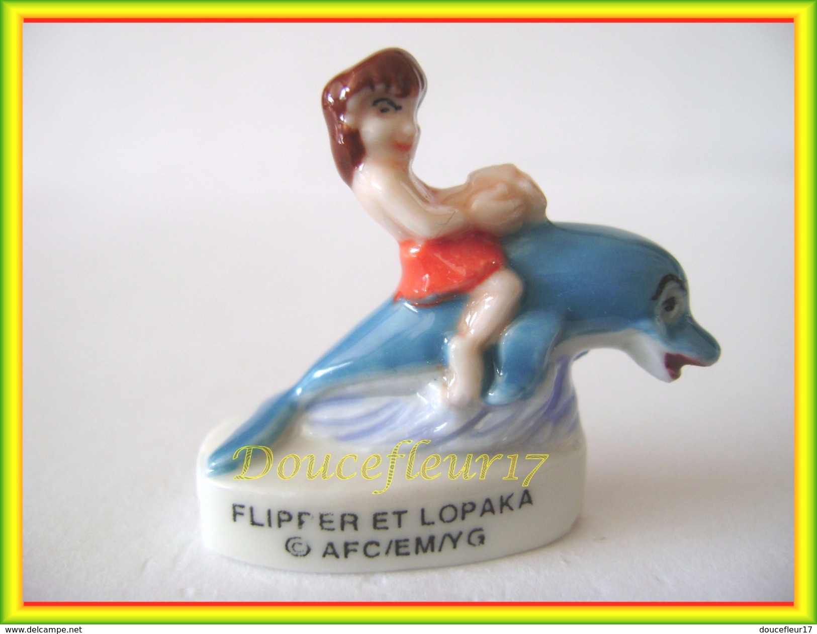 Flipper Et Lopaka ... Lot 7 Féves ....Ref AFF : 77-2001 .. ( Pan 004 ) - Dessins Animés