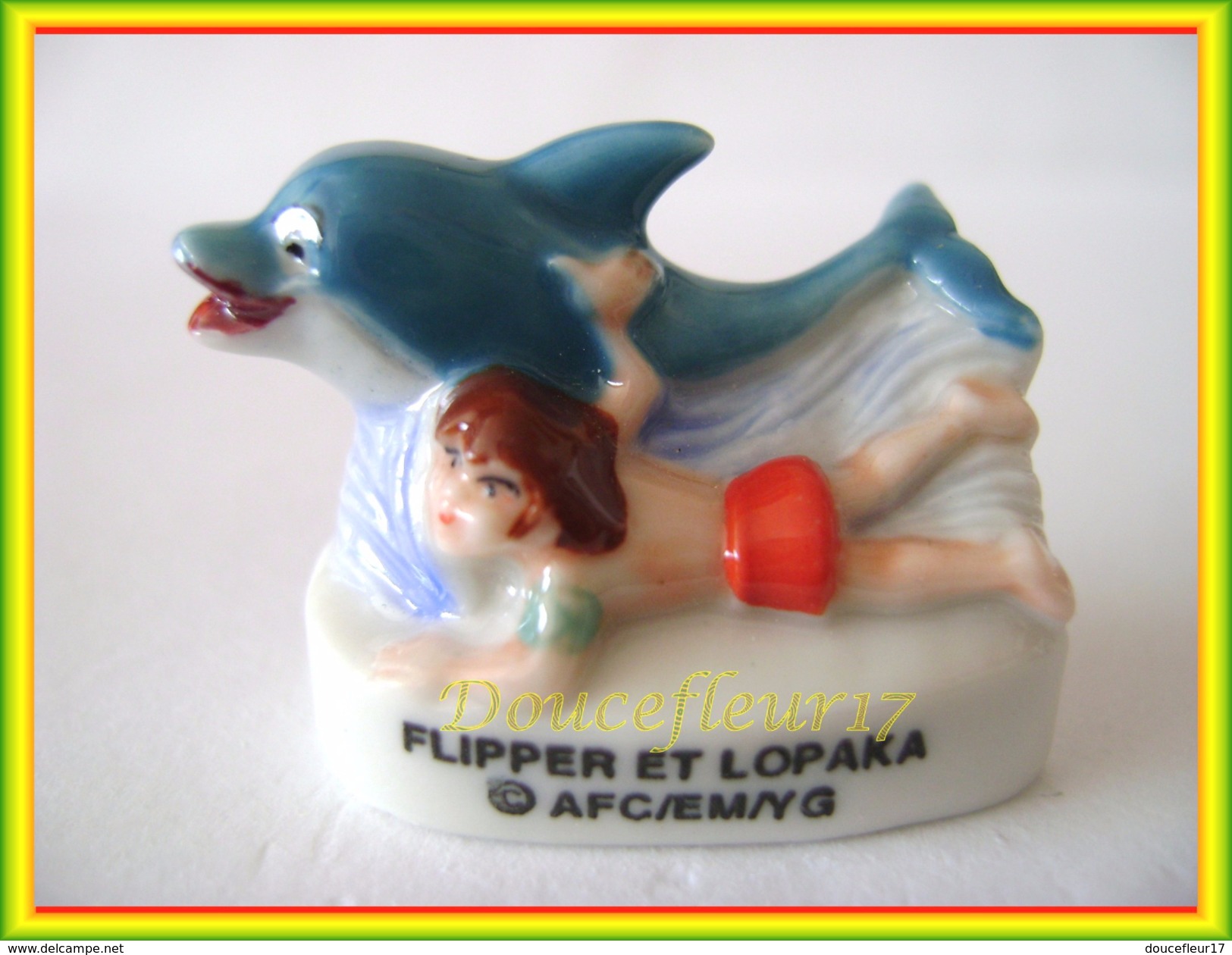 Flipper et Lopaka ... Lot 7 Féves ....Ref AFF : 77-2001 .. ( pan 004 )