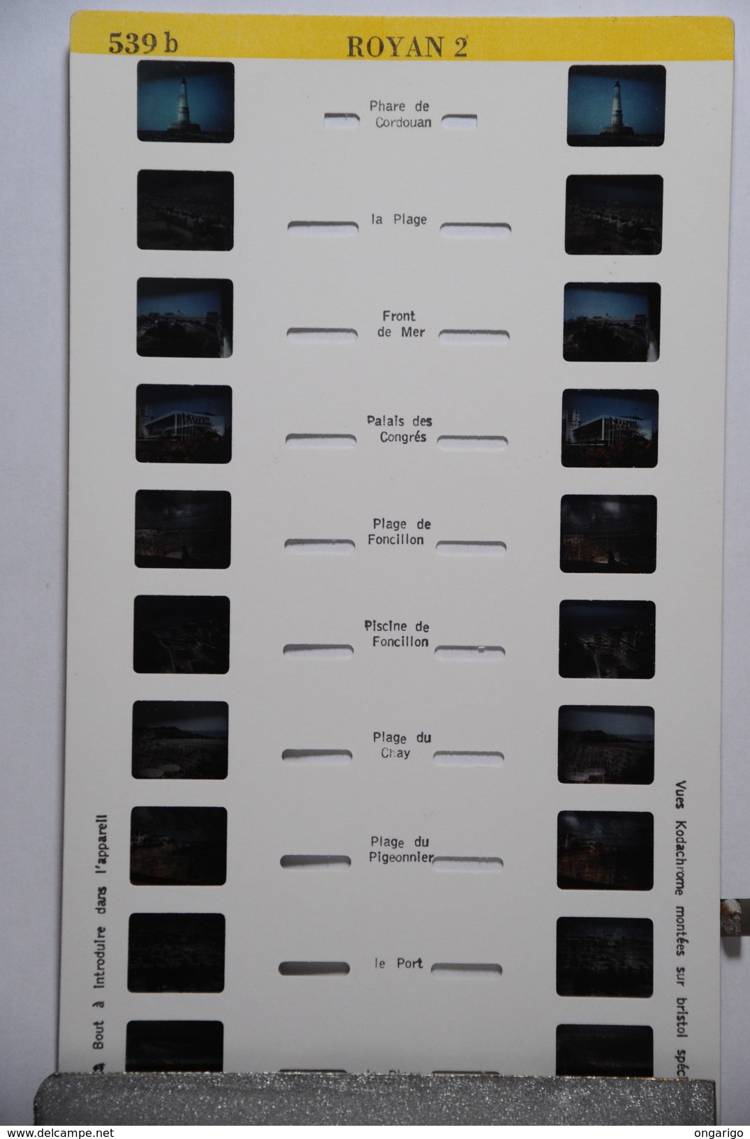 LESTRADE :   539  B   ROYAN  2 - Bobines De Films: 35mm - 16mm - 9,5+8+S8mm