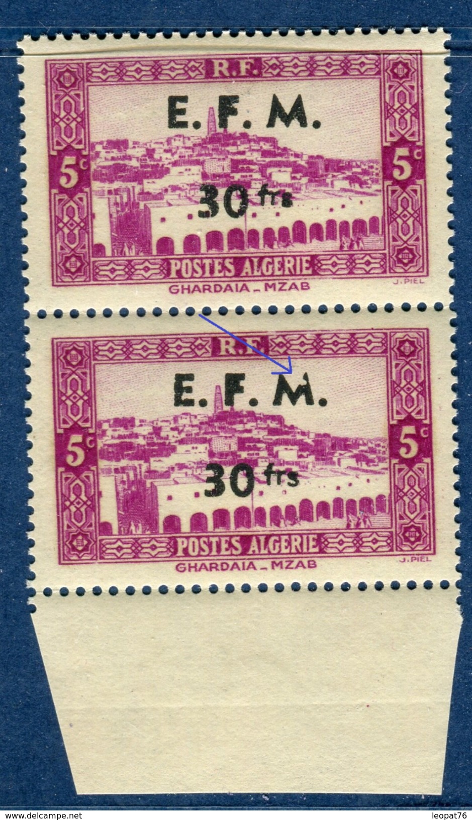 France / Algérie - Variété N°Yvert Télégraphe 1     Voir Scans Recto Et Verso  Réf. D 161 - Neufs