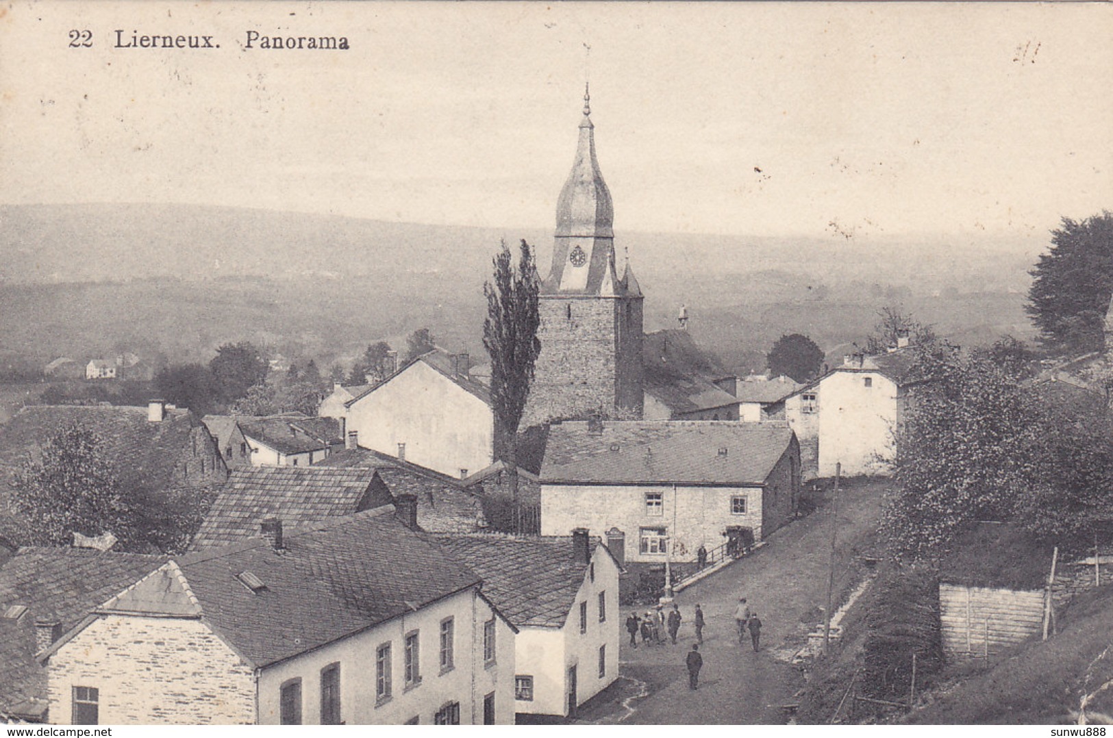 Lierneux - Panorama (animée, Edit. Desaix, 1913, En Latin...) - Lierneux