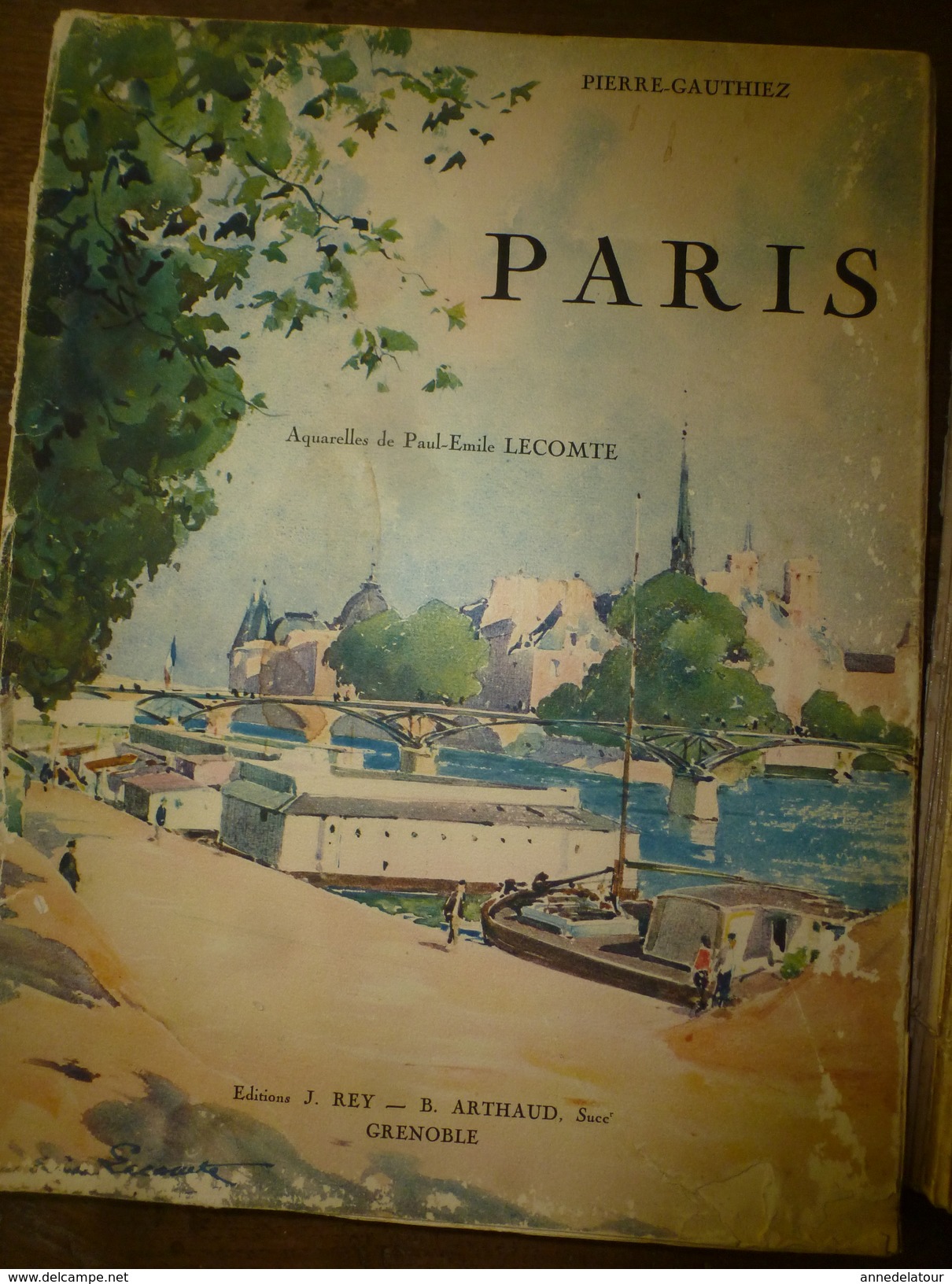 1928 PARIS En 3 Ouvrages D'une édition Numérotée (important Documentaire De Textes, Photos Et Gravures Signées) - Lots De Plusieurs Livres