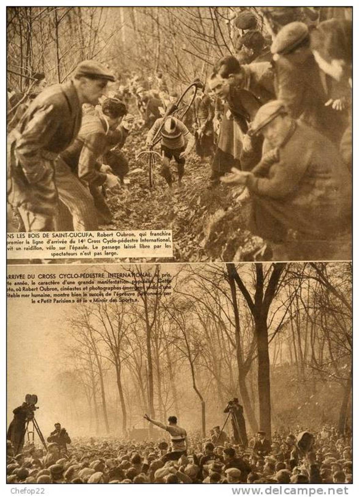 Le Miroir Des Sports N°989 - 8 Février 1938 - Football, Payne, Kohut, Cross Cyclo-pédestre, Bois De ST-Cucufa, R. OUBRON - Autres & Non Classés