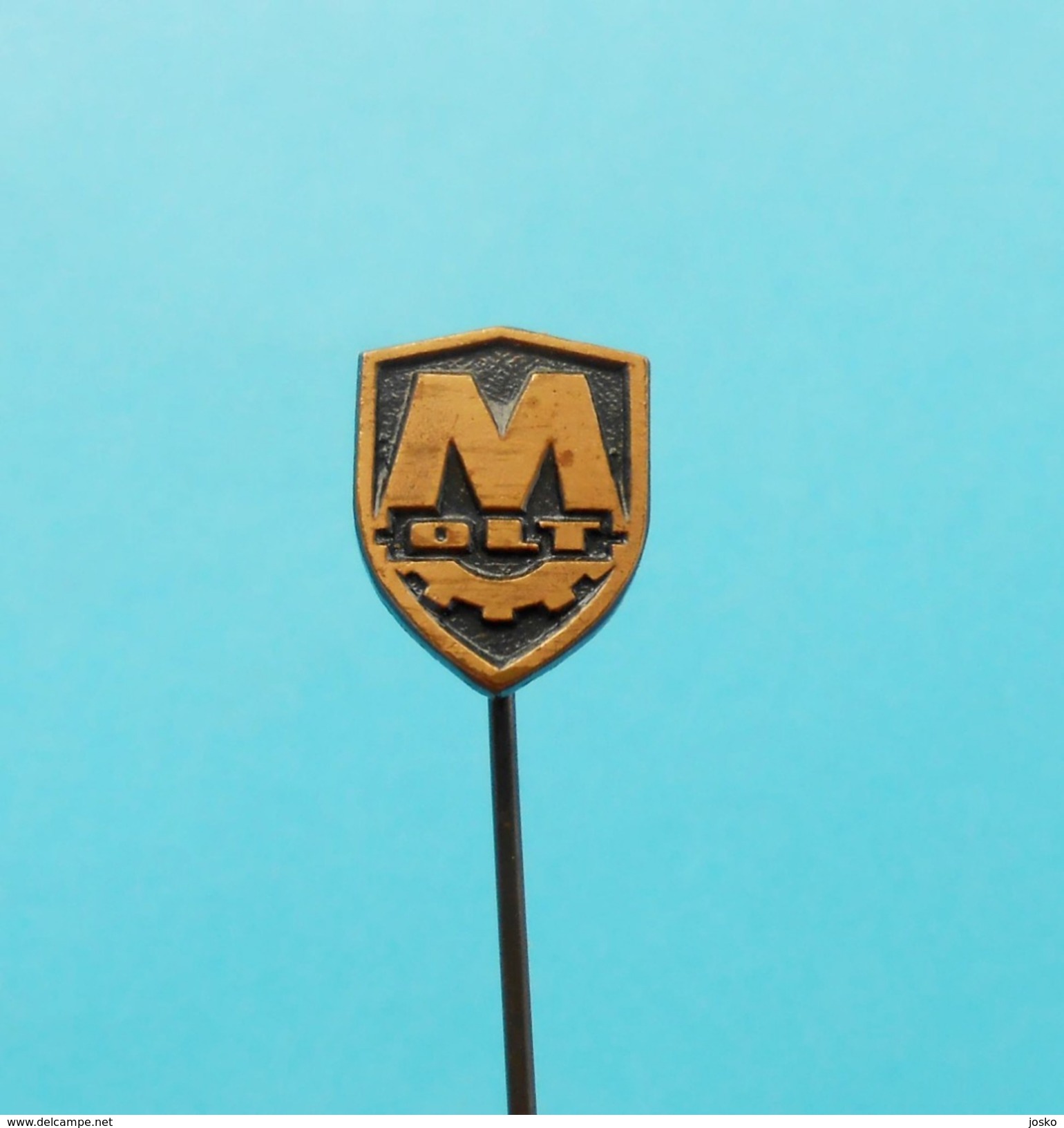 OLT - TRACTORS & AGRICULTURAL MACHINERY ( Kroatien ) Pin Badge Tractor Tracteur Traktor Anstecknadel Distintivo - Transport Und Verkehr