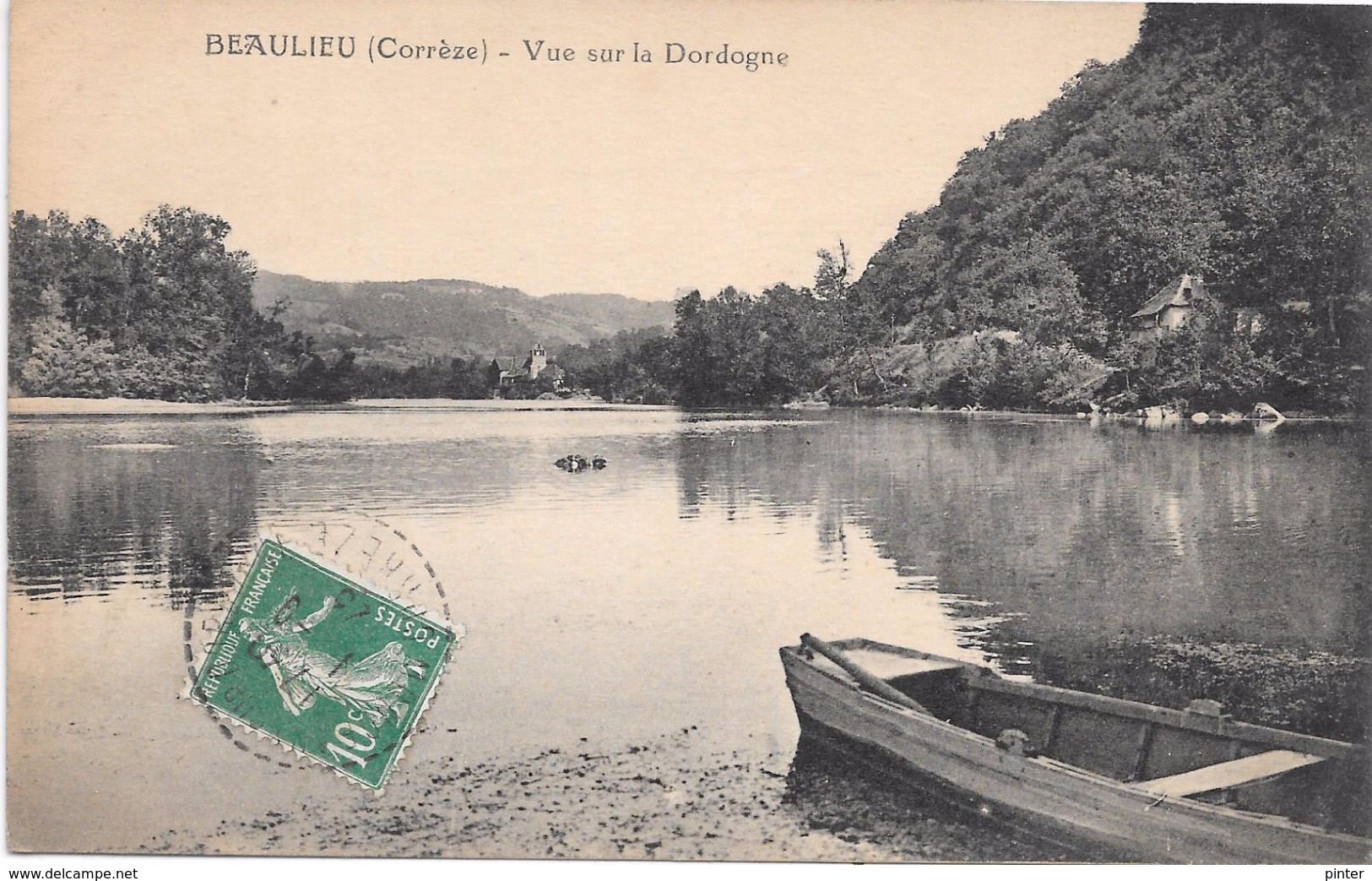 BEAULIEU - Vue Sur La Dordogne - Sonstige & Ohne Zuordnung