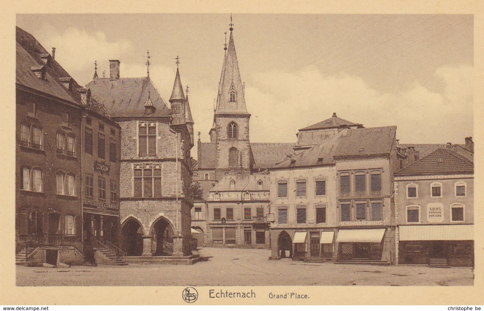 CPA Echternach, Grand Place (pk31635) - Echternach