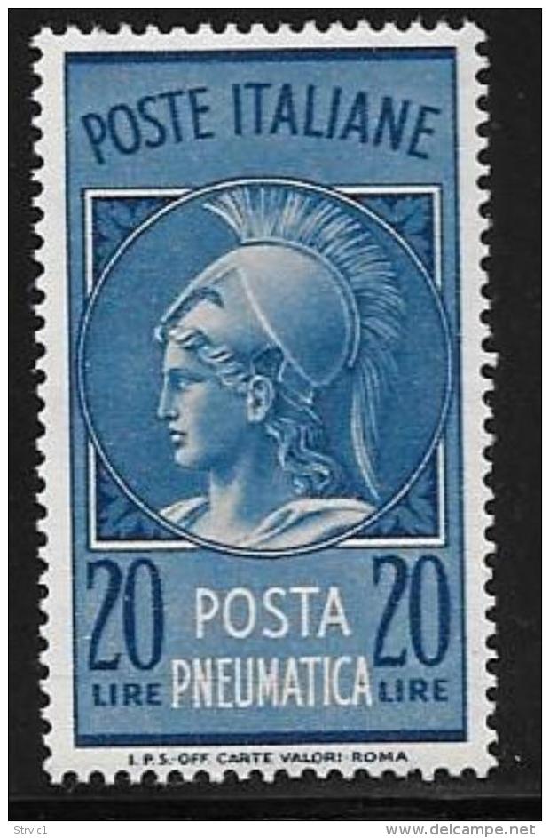 Italy, Scott # D22 MNH Pneumatic Post, 1966 - Luchtpost
