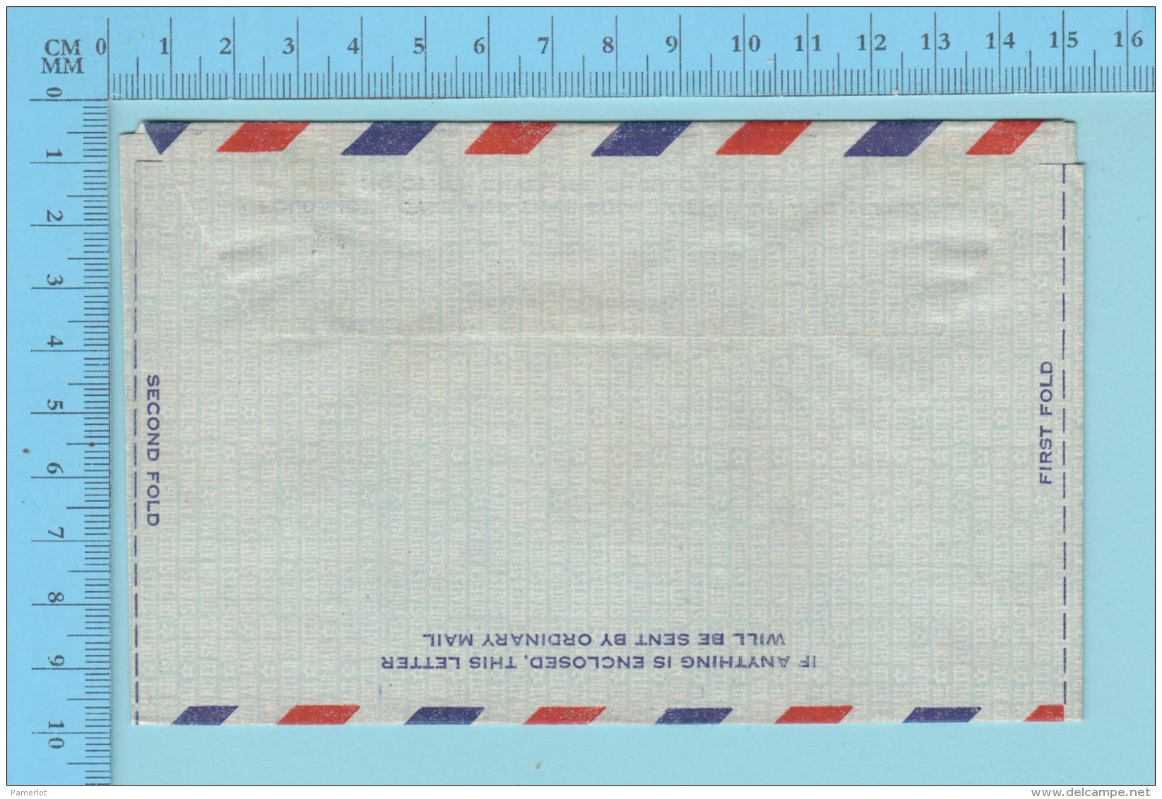 USA  - Aerogram , Never Used, Air Letter Via Air Mail, Par Avion 2 Scans - Lettres & Documents