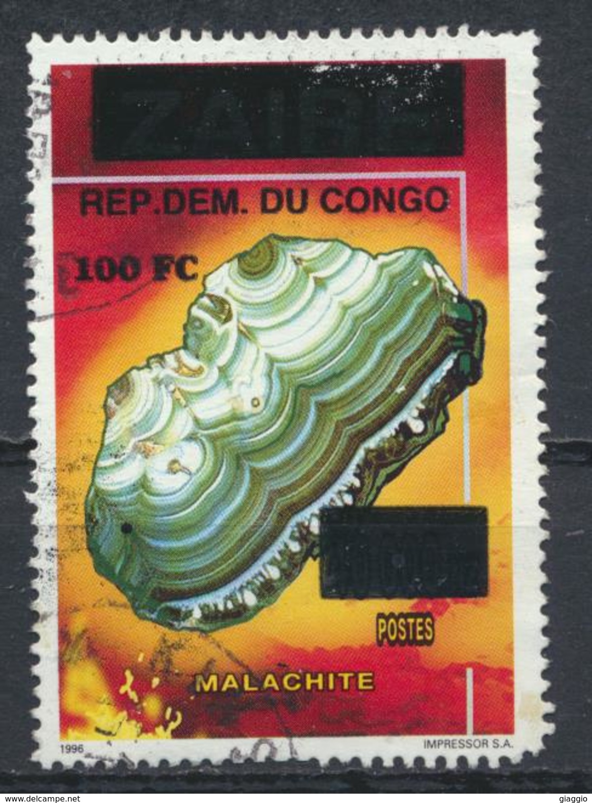 °°° REPUBBLICA DEMOCRATICA CONGO - Y&T N°1522MG  - 2001 °°° - Gebraucht