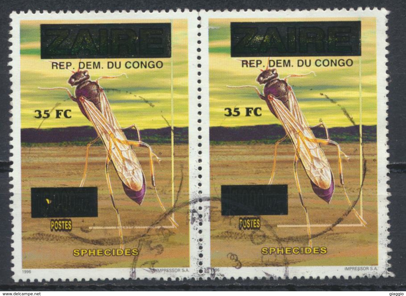 °°° REPUBBLICA DEMOCRATICA CONGO - Y&T N°1522MC  - 2001 °°° - Used