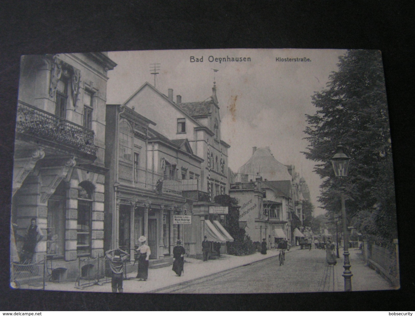 Bad Oyenhausen , 1916 Als Feldpost Bückenburg , Klosterstrasse - Bad Oeynhausen