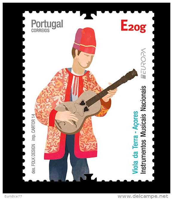 Portugal 2014 - Europa 2014- Azores Mnh - 2014