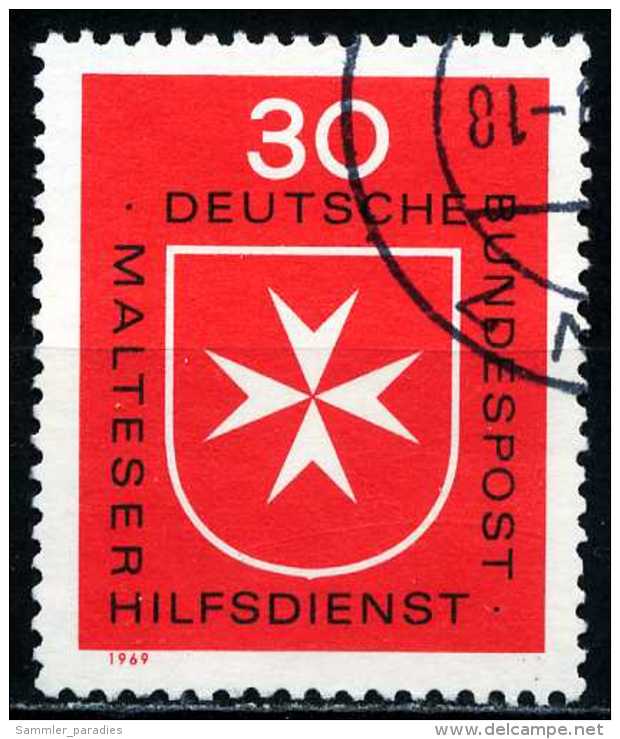 BRD - Michel 600 - OO Gestempelt (C) - Malteser Hilfsdiernst - Used Stamps