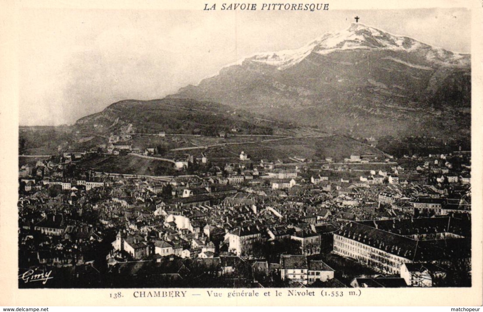 CHAMBERY -73- VUE GENERALE ET LE NIVOLET - Chambery