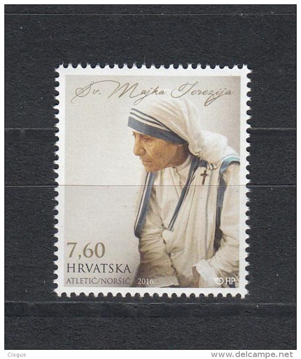 Croatia Kroatien 2016 MNH ** Nr. 1072 Proclamation Mother Teresa Saint M - Mother Teresa