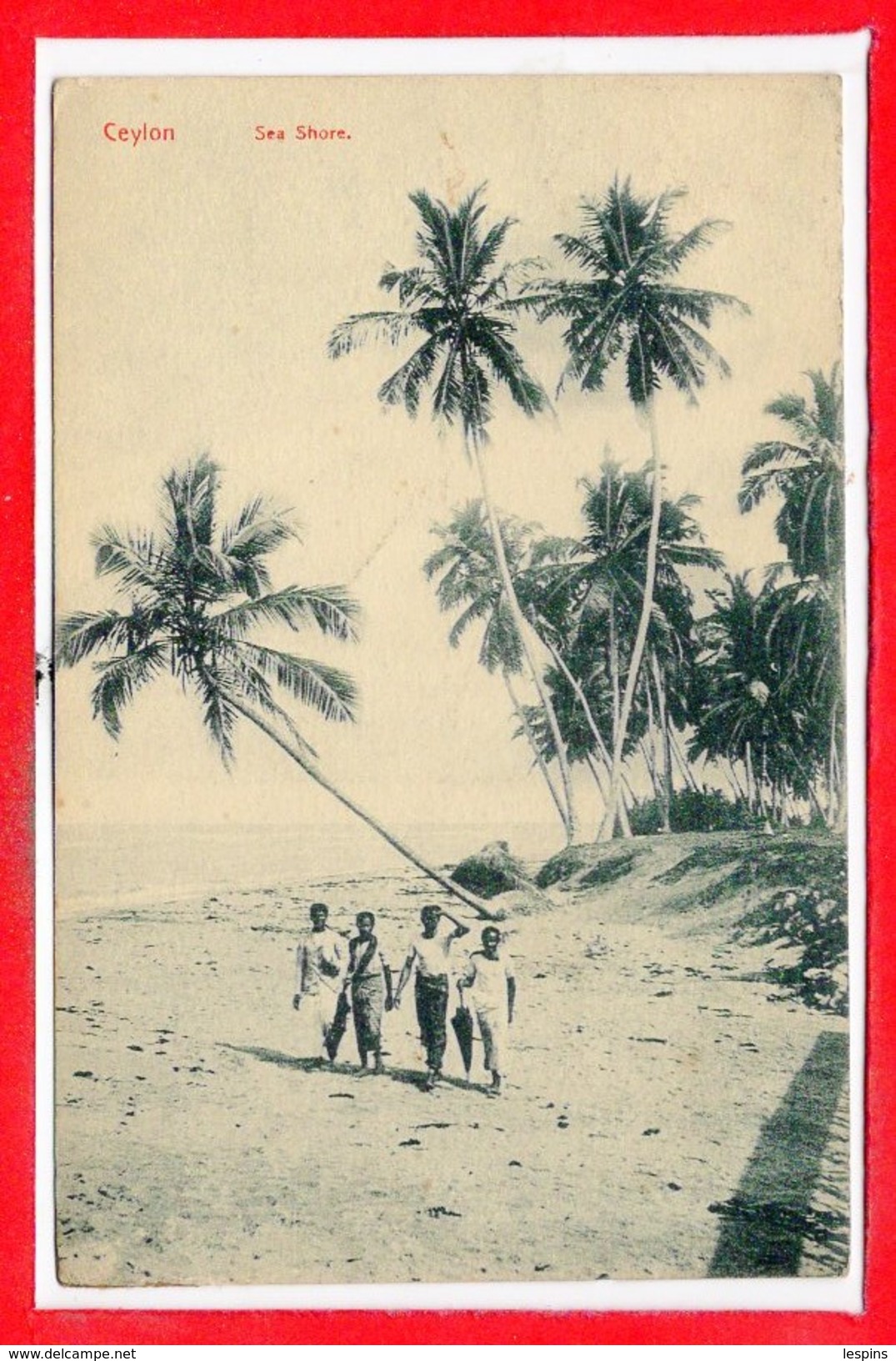 ASIE - SRI LANKA - CEYLON --- Sea Shore - Sri Lanka (Ceylon)
