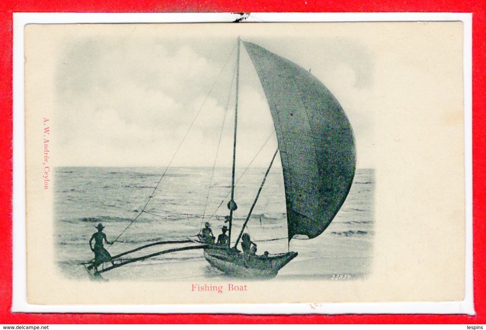 ASIE - SRI LANKA - CEYLON --- Fishing Boat - Sri Lanka (Ceylon)