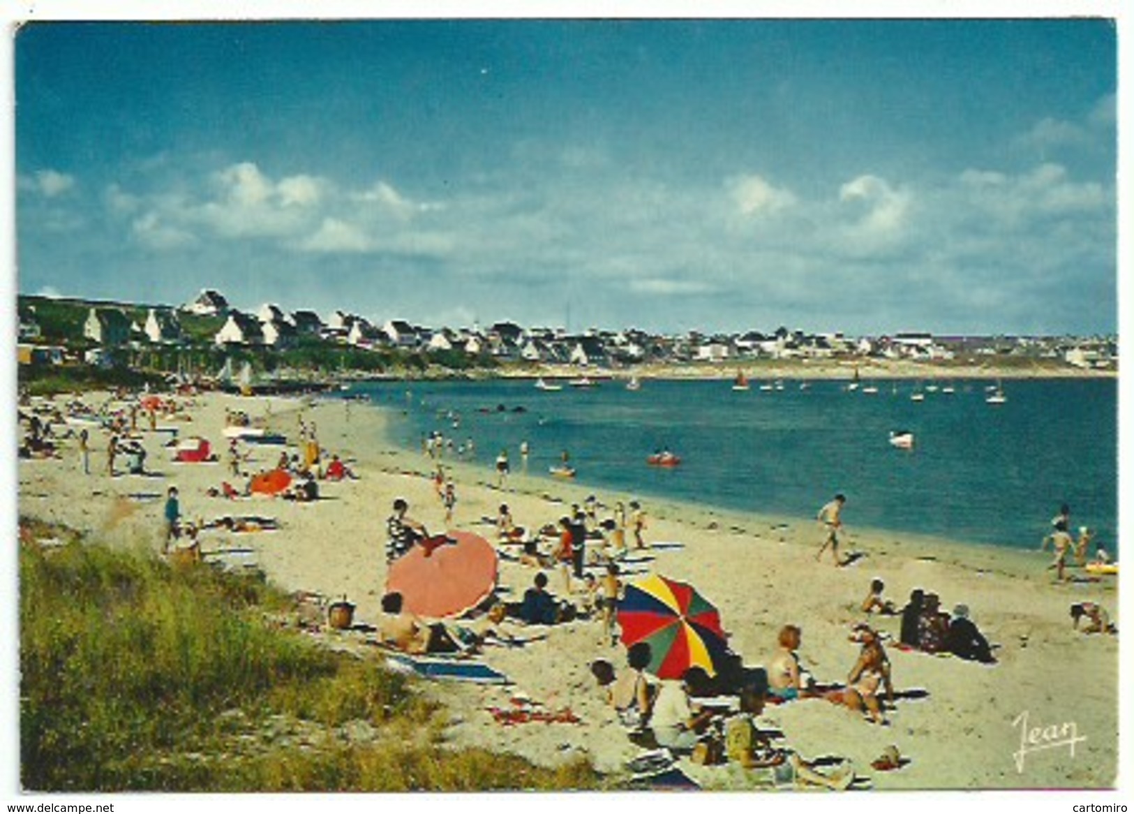 29 Audierne - La Plage De Ste Edvett Et La Grande Plage - Audierne