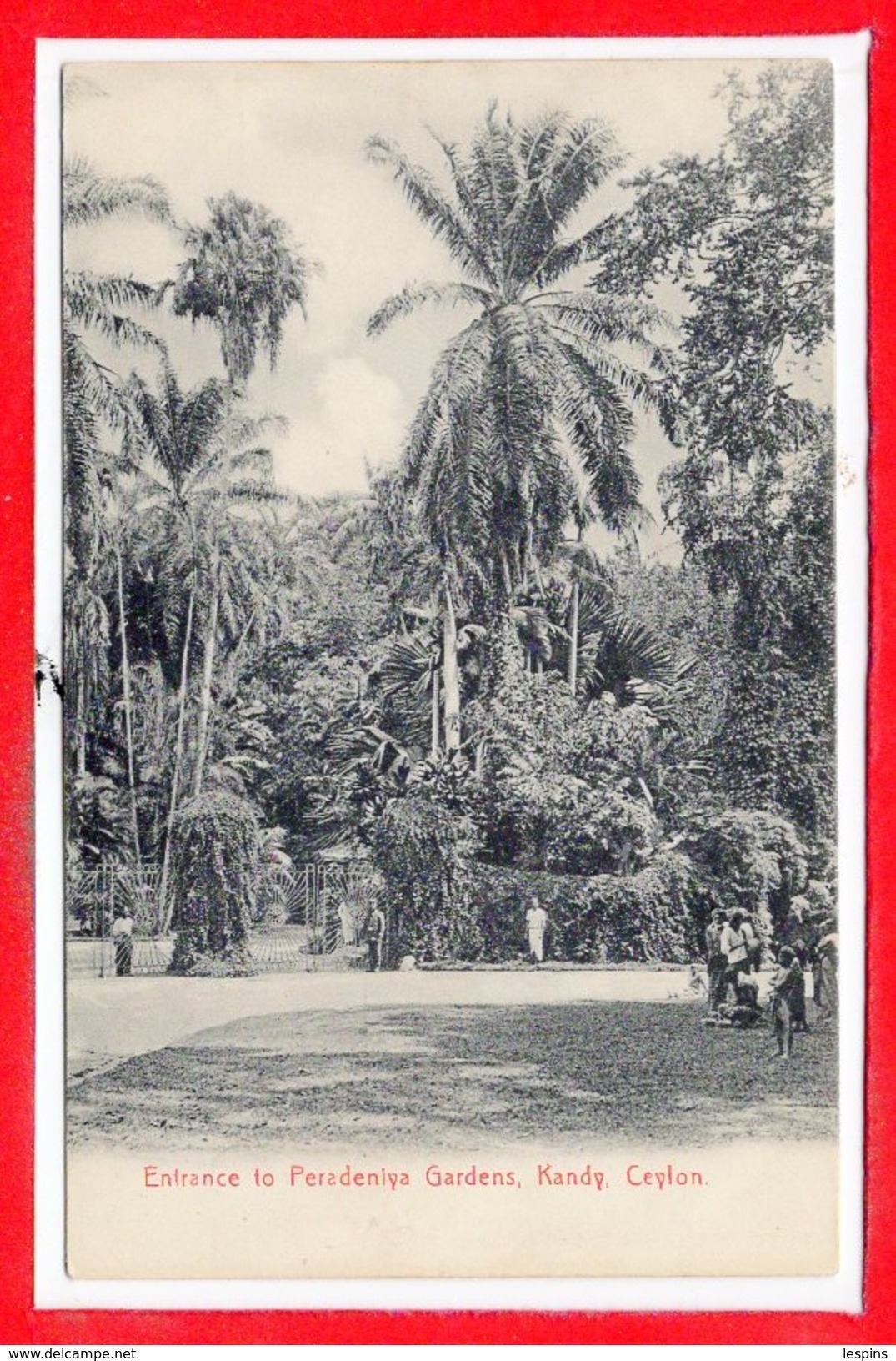 ASIE - SRI LANKA - CEYLON -- KANDY - Entrance To Peradeniya - Sri Lanka (Ceylon)