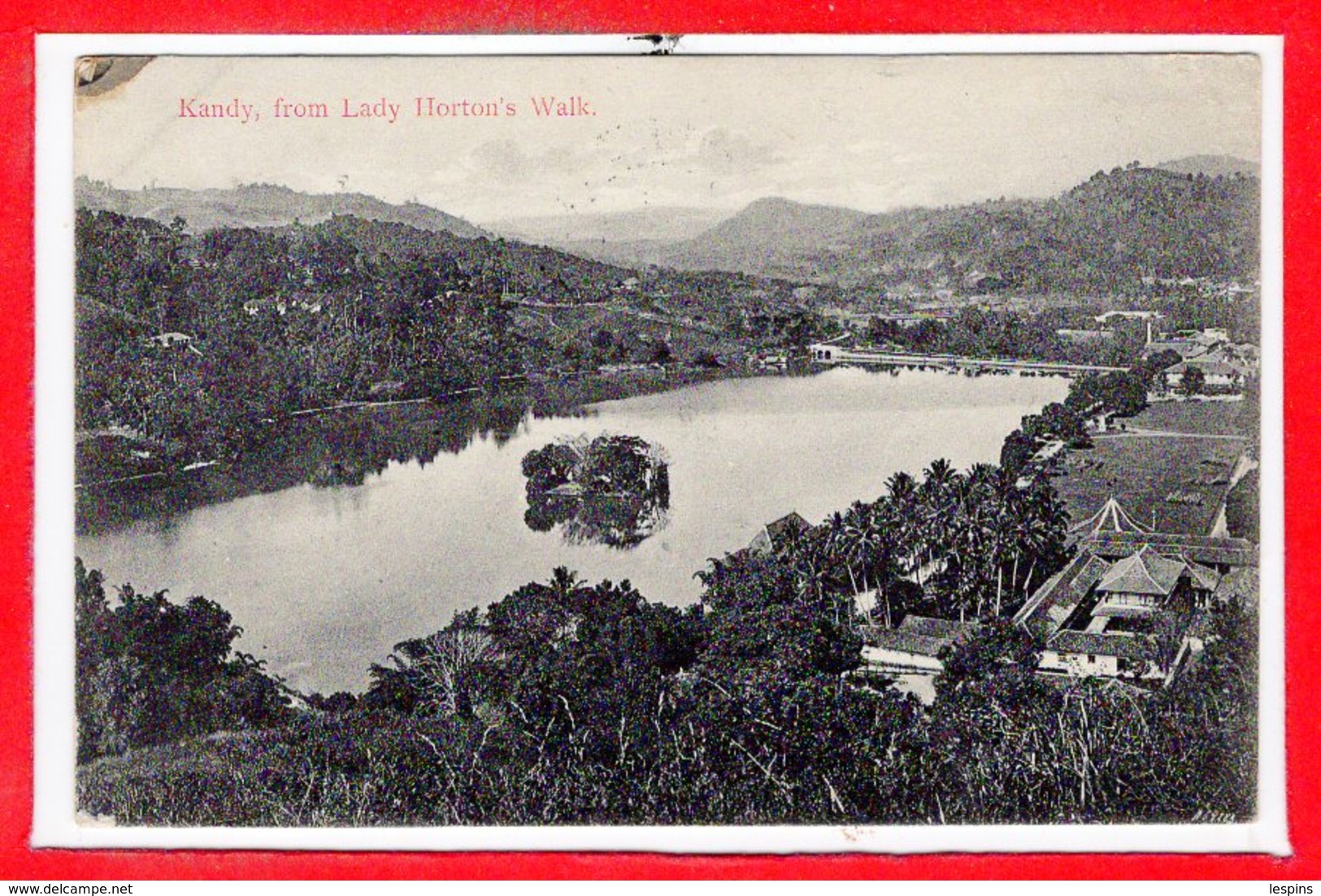 ASIE - SRI LANKA - CEYLON -- KANDY - From Lady Horton's - Sri Lanka (Ceylon)