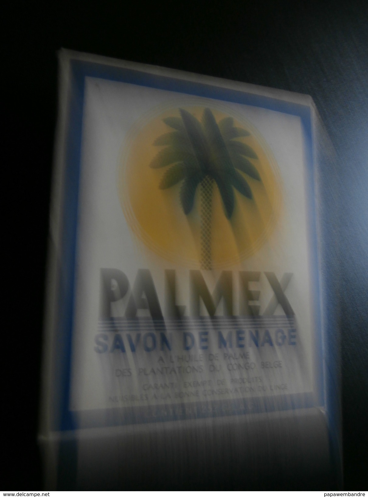 Savon De Ménage - Huishoudzeep : Palmex (Congo Belge - Belgisch Kongo) 252 Gr - Andere & Zonder Classificatie