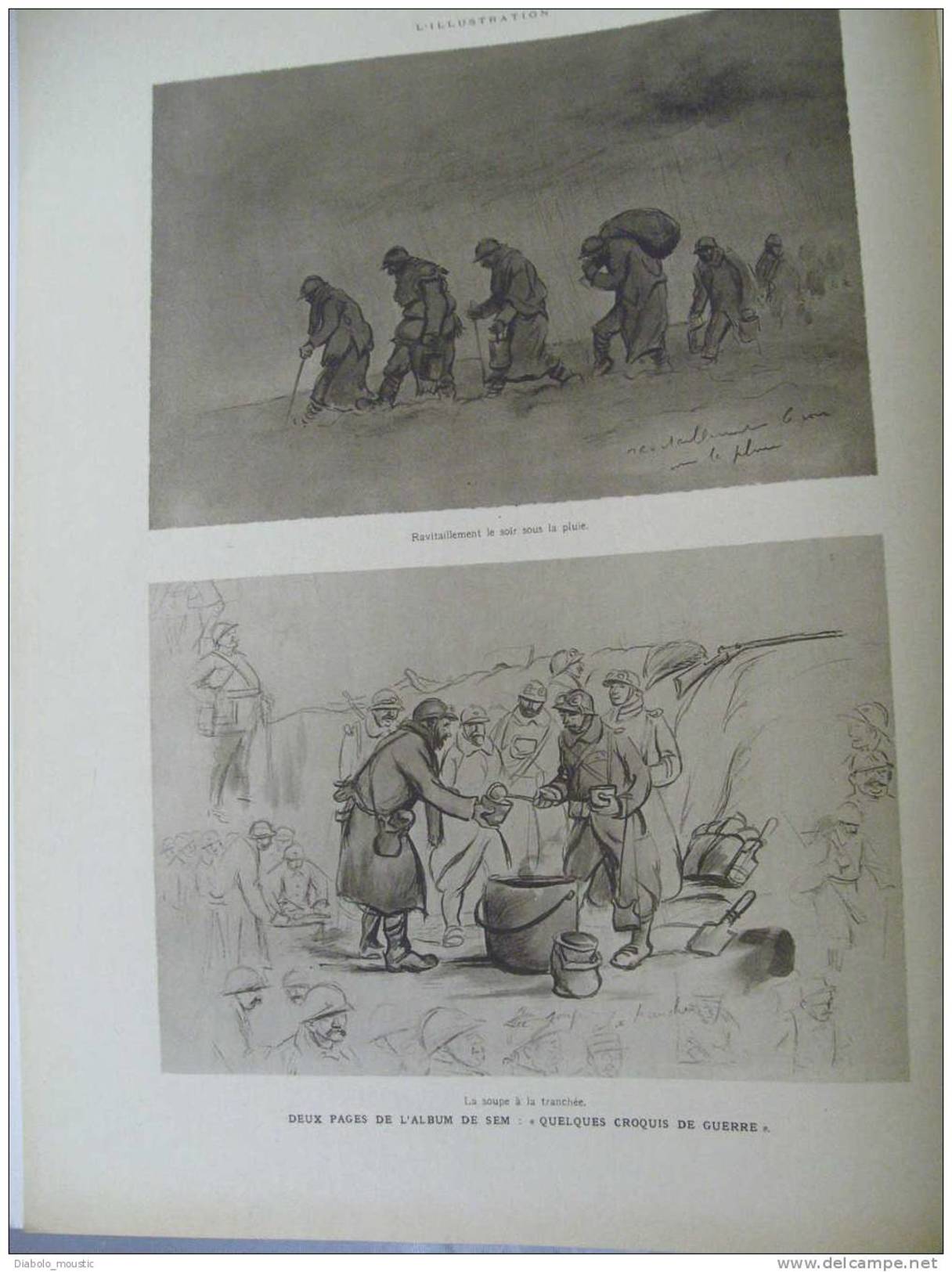 L' Illustration  Le 25/11/ 1916 :  Aquarelles De Jean  Lefort ; Exposition Des Oeuvres D'art Mutilées ; SEM ; Monastir ; - L'Illustration