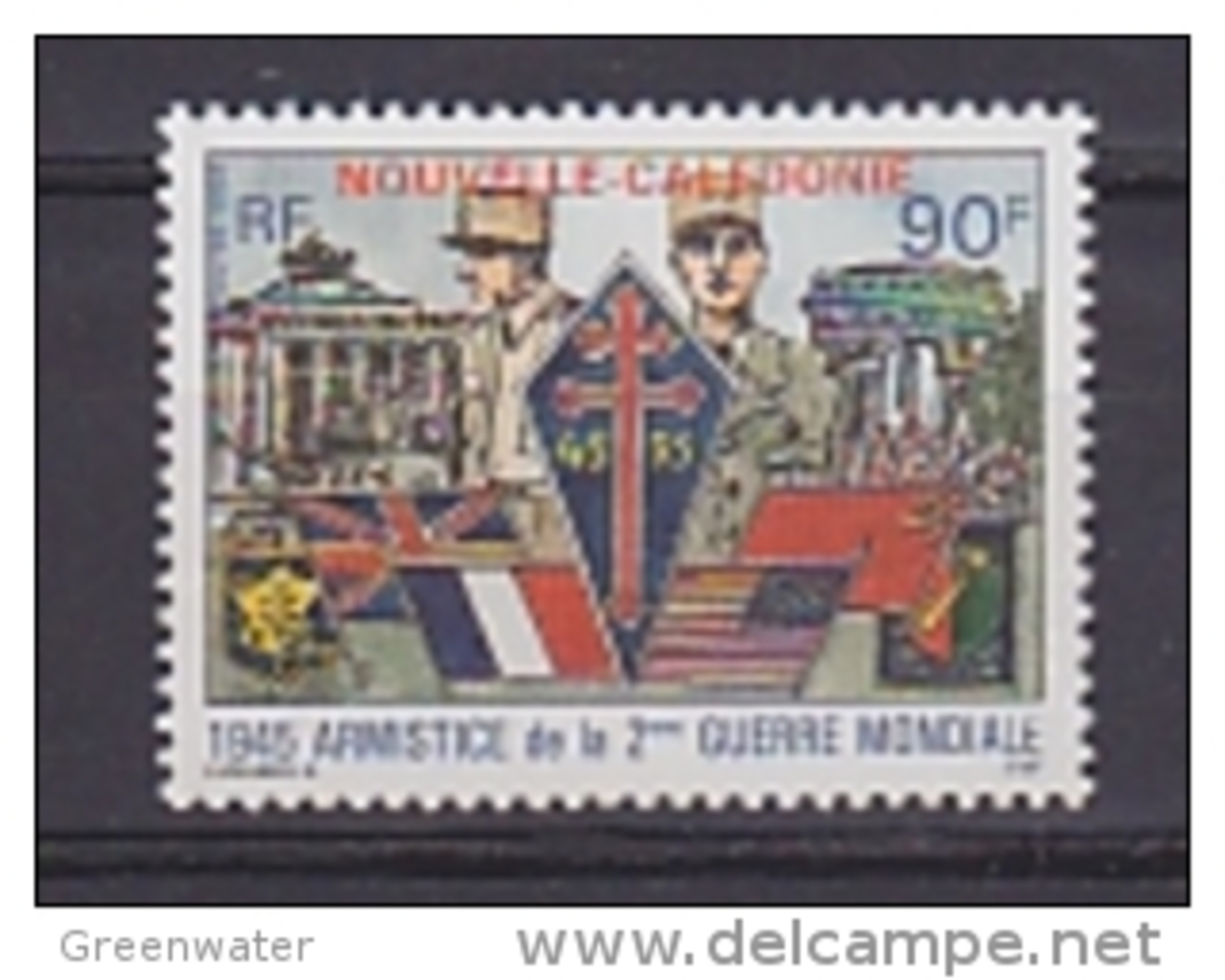 Nouvelle-Caledonie 1995 Armestice De La 2me Guerre Mondiale 1v ** Mnh (34119C) - Ongebruikt