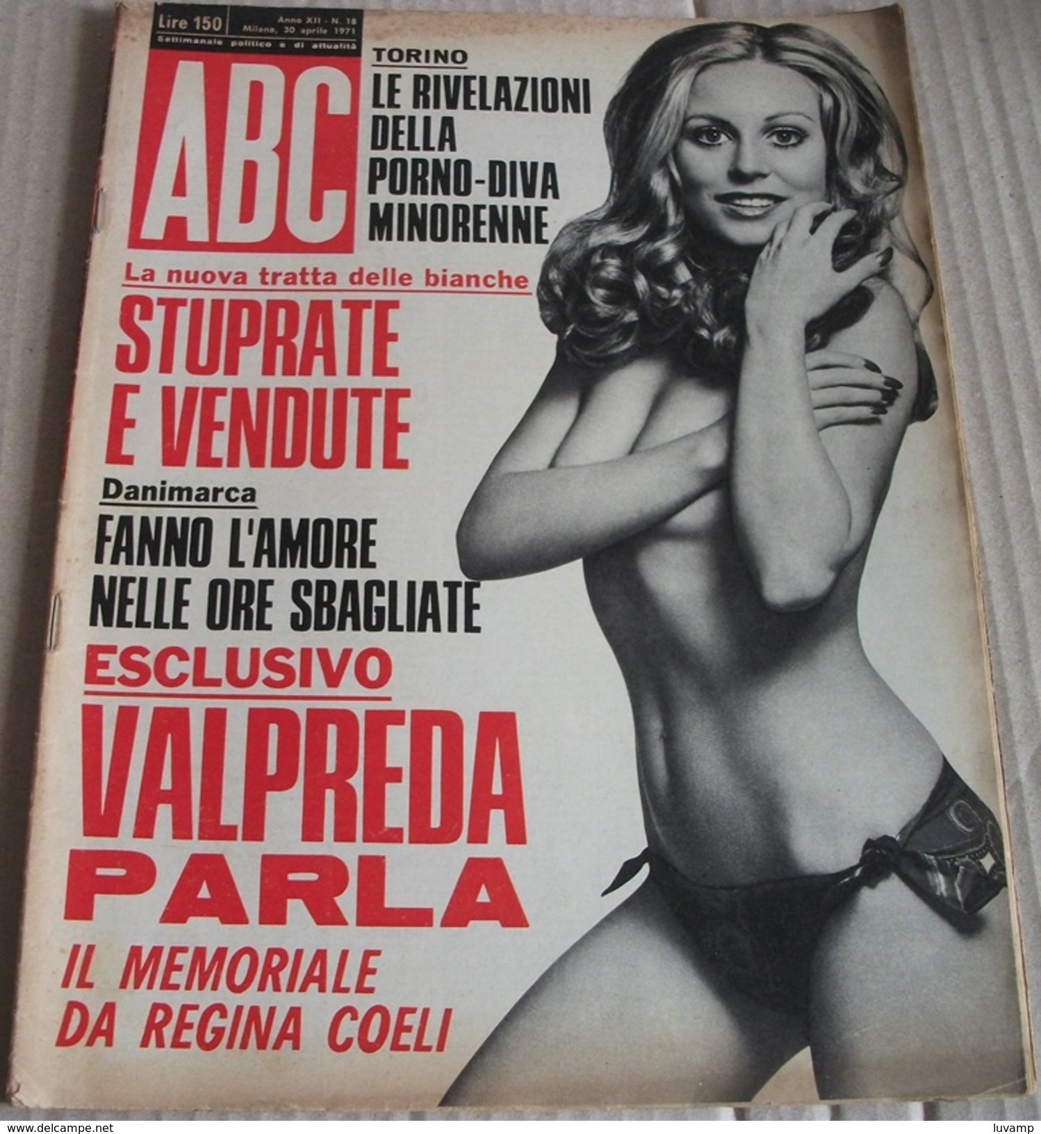 ABC- ATTUALITà E COSTUMI - N. 18 DEL 30 APR. 1971 (240914) - Premières éditions