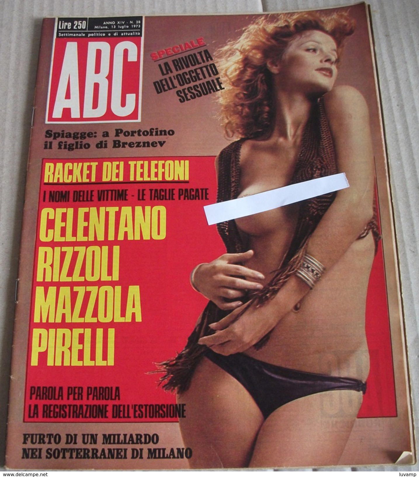 ABC- ATTUALITà E COSTUMI - N. 28 DEL 13 LUG. 1973 (240914) - First Editions