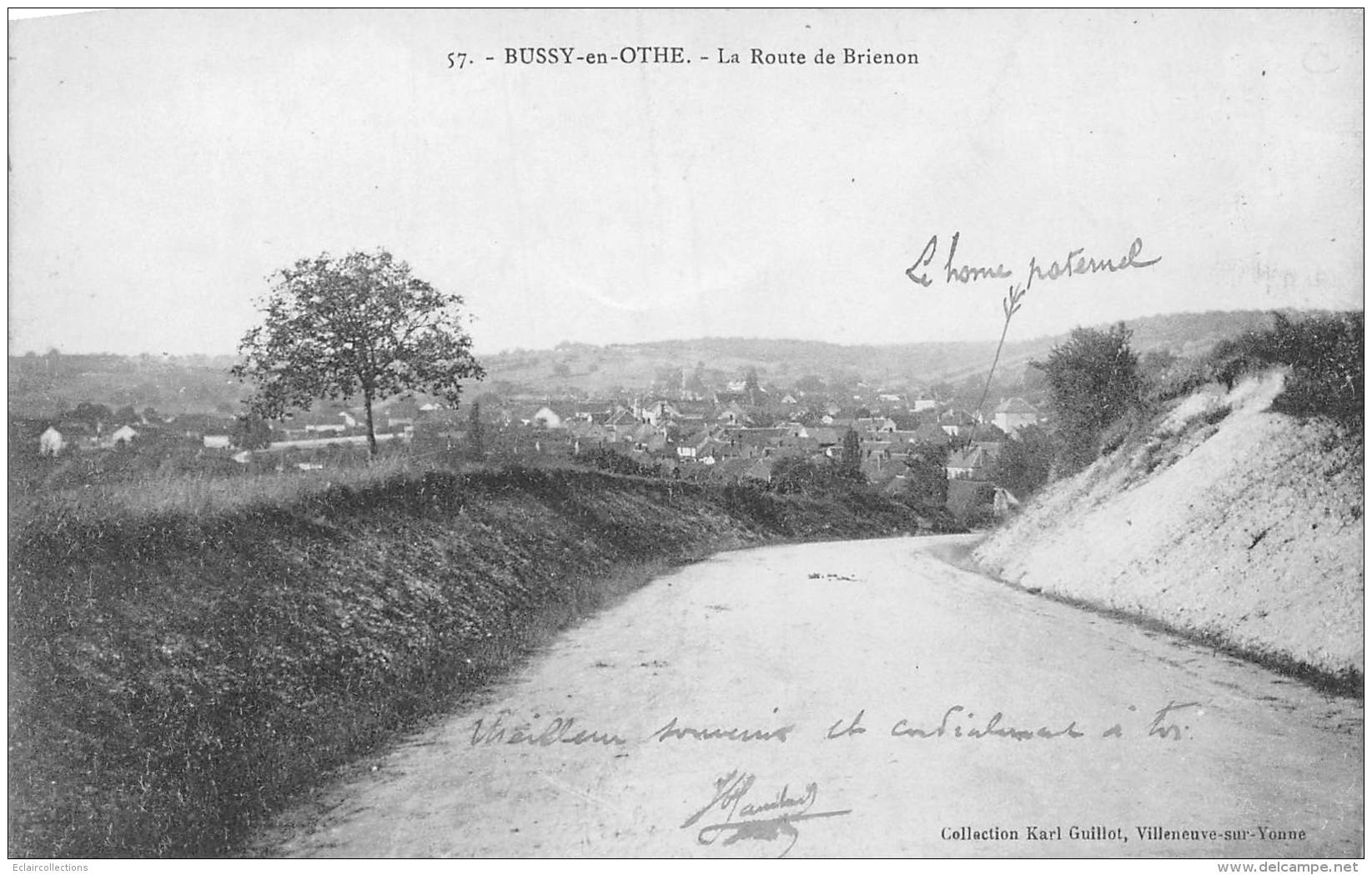 Bussy En Othe    89     Route De Brienon          Voir Scan. - Altri & Non Classificati