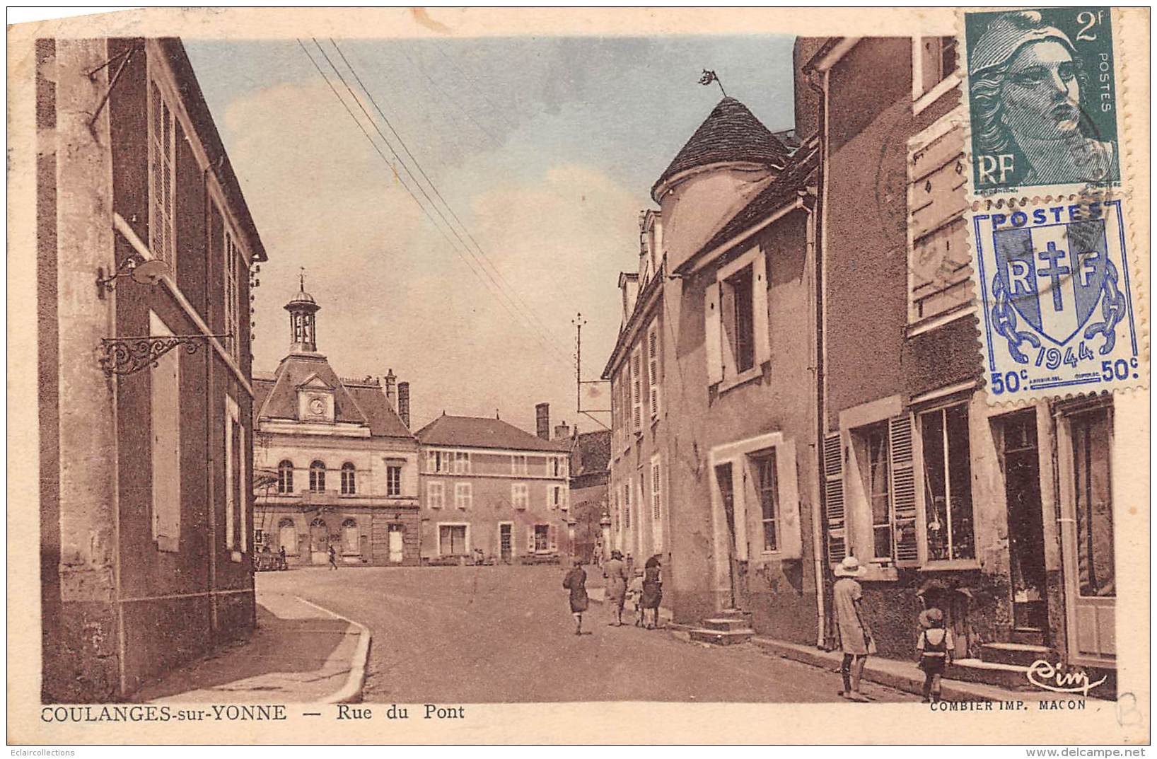 Coulanges Sur  Yonne      89       Rue Du Pont       ( Voir Scan) - Coulanges Sur Yonne